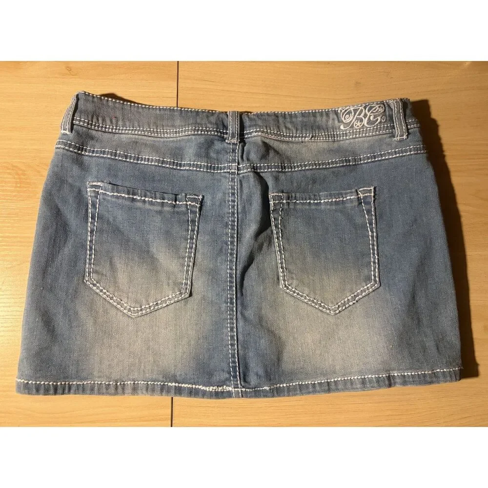 Jean skirt by bubble gum size 9/10